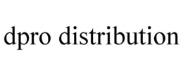 DPRO DISTRIBUTION trademark