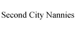 SECOND CITY NANNIES trademark