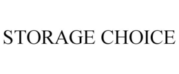 STORAGE CHOICE trademark