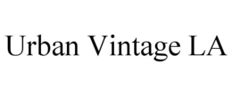 URBAN VINTAGE LA trademark