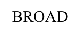 BROAD trademark