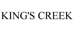 KING'S CREEK trademark