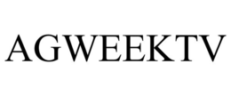 AGWEEKTV trademark