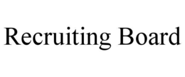 RECRUITING BOARD trademark
