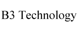 B3 TECHNOLOGY trademark