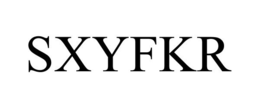 SXYFKR trademark