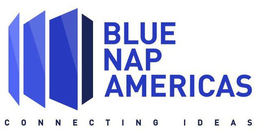 BLUE NAP AMERICAS CONNECTING IDEAS trademark