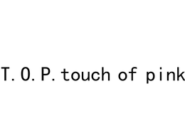 T.O.P. TOUCH OF PINK trademark