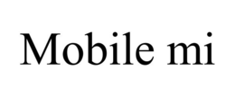 MOBILE MI trademark