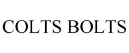 COLTS BOLTS trademark
