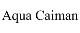 AQUA CAIMAN trademark