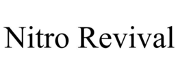 NITRO REVIVAL trademark