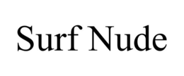 SURF NUDE trademark