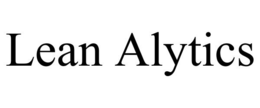 LEAN ALYTICS trademark