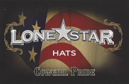 LONE STAR HATS COWGIRL PRIDE trademark