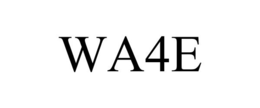 WA4E trademark