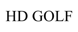 HD GOLF trademark