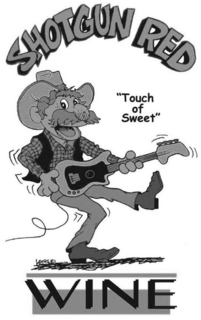 SHOTGUN RED "TOUCH OF SWEET" WINE trademark