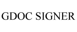 GDOC SIGNER trademark