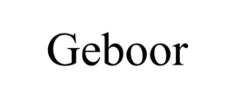 GEBOOR trademark