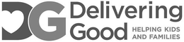 DG DELIVERING GOOD HELPING KIDS AND FAMILIES trademark