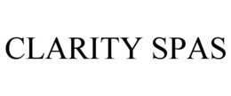 CLARITY SPAS trademark
