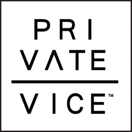 PRIVATE VICE trademark