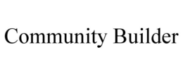 COMMUNITY BUILDER trademark