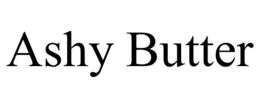 ASHY BUTTER trademark