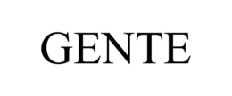 GENTE trademark