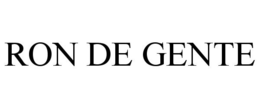 RON DE GENTE trademark
