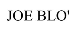 JOE BLO' trademark