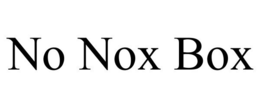 NO NOX BOX trademark