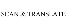 SCAN & TRANSLATE trademark