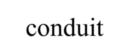 CONDUIT trademark