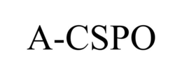 A-CSPO trademark