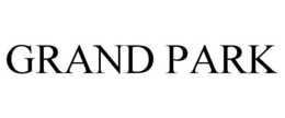 GRAND PARK trademark