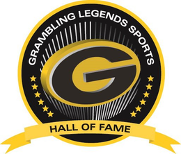 G GRAMBLING LEGENDS SPORTS G HALL OF FAME trademark
