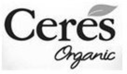 CERES ORGANIC trademark
