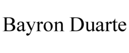 BAYRON DUARTE trademark