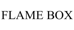 FLAME BOX trademark