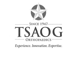 TSAOG ORTHOPAEDICS SINCE 1947 EXPERIENCE. INNOVATION. EXPERTISE. trademark