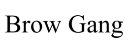 BROW GANG trademark