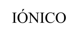 IÓNICO trademark