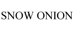 SNOW ONION trademark