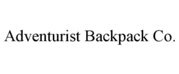 ADVENTURIST BACKPACK CO. trademark