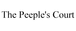 THE PEEPLE'S COURT trademark