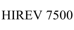 HIREV 7500 trademark