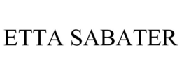 ETTA SABATER trademark