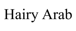 HAIRY ARAB trademark